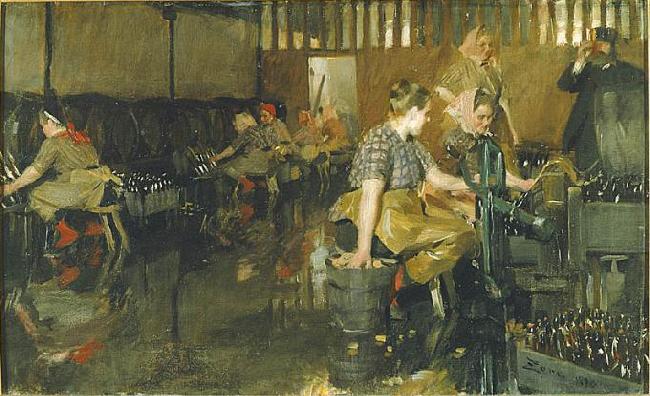 Anders Zorn The Little Brewery oil painting picture